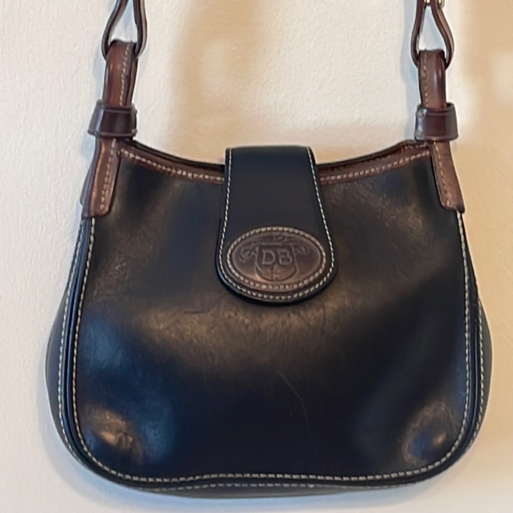 Vintage Dooney and Bourke Two- Toned Handbag Feedbag - Picture 1 of 13